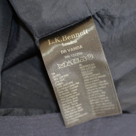 Elegant Navy Blue Dress - Picture 7 of 7